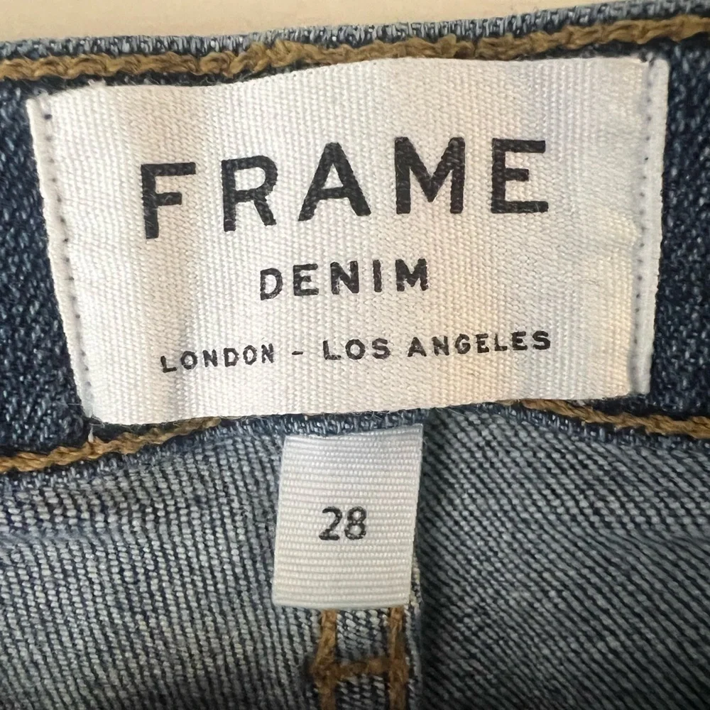 Frame Denim Le Nouveau Split Hem Jeans 28